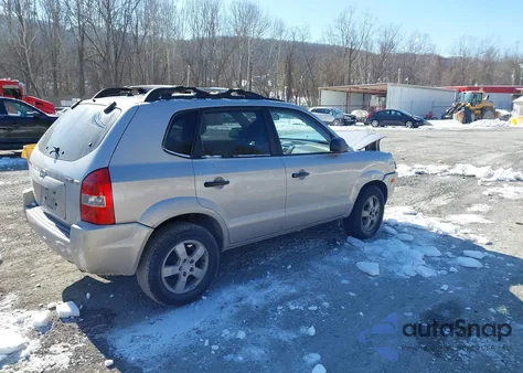2005 Hyundai Tucson Gl z USA, uszkodzony, nr VIN KM8JM12B45U212568